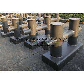 double bitt bollards used in ships